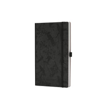 Load image into Gallery viewer, Thinkback Notebook, recycled leather anthracite, lined
